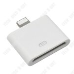 Adaptateur lightning - td® - iphone 4 / 4s vers iphone 5 / 5s / 6 - blanc - universel - 30 broches vers ... Adaptateur lightning - td® - iphone 4 / 4s vers iphone 5 / 5s / 6 - blanc - universel - 30 broches vers ...