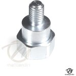 Adaptateur pour t�te d�broussailleuse super pro tecomec. m�le. � 10x150. pas � gauche. pour mc culloch ...