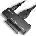Adaptateur usb 3. 0 vers sata pour disque dur 2. 5 / 3. 5 inateck - convertisseur avec alimentation externe ...