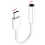 Adaptateur usb c jack 35mm adaptateur jack usb type c audio pour smartphone huawei mate p30 pro / p40 ...