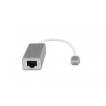 Adaptateur usb type c vers rj45 - ethernet - compact - argent