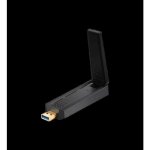 Adaptateur usb wifi 6e - msi - axe5400 - 5400 mbps - tri - bande - scurit wpa3