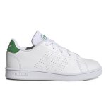 Chaussures adidas advantage k pour enfant - blanc - multisport - running - terrain sec