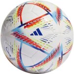 Adidas ballon de football al rihla ? entrainement - blanc / pantone