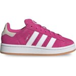 Chaussures adidas campus 00s j pour fille - rose - lacets - textile