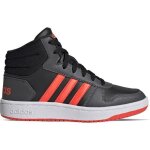 Basket - ball - adidas - hoops mid 2. 0 gz7768 - noir - chaussure pour enfant plus g - indoor - respirant ...