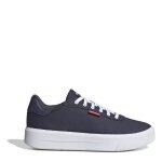 Adidas platform cln baskets basses en toile femmes