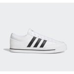 Baskets - adidas - retrovulc canvas - toile - blanc noir - pointure 40