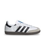 Chaussures - adidas - samba og j - blanc - lacets - synthtique