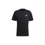 T - shirt adidas essentials embroidered small logo tee noir - homme / adulte - coton - manches courtes ...
