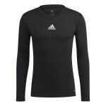 T - shirt adidas team base tee noir - homme / adulte - 100% coton - manches courtes - col arrondi
