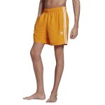 Short de bain pour homme adicolor classics 3 - stripes - adidas - orange hf2118