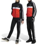 Survtement enfant - adidas - essentials 3 - stripes tiberio - noir - manches longues - respirant