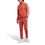 Adidas survêtement pour homme basic 3 - stripes tricot rouge ic6786 Adidas survêtement pour homme basic 3 - stripes tricot rouge ic6786