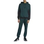 Adidas survtement pour homme fleece colorblock hooded vert kb5266