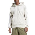 Adidas sweat � capuche pour homme essentials 3 - stripes beige je6355