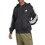Adidas sweat  capuche pour homme essentials 3 - stripes noir jd1870