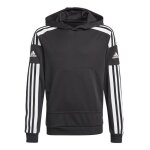 Sweat adidas squadra 21 hoody noir - mixte / enfant - manches longues - col capuche