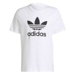 T - shirt - adidas - h06644 - 100% coton - blanc - manches courtes