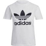 T - shirt femme - adidas - trefoil tee - 100% coton - manches courtes - col classique