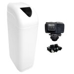 Adoucisseur deau 25l vanne fleck 5600 sxt bac blanc