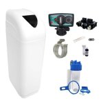Adoucisseur deau 20l vanne fleck 5600 mv complet bac blanc - kit essentiel