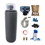 Adoucisseur eau 25l fleck 5600 mc m�canique chronom�trique complet avec accessoires fabriqu� en france ...