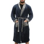 Adultes toison peignoir de bain doux plage bain nager peignoir dames messieurs hommes cadeau s - xxl Adultes toison peignoir de bain doux plage bain nager peignoir dames messieurs hommes cadeau s - xxl