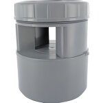 Aérateur à membrane - regiplast - 100 - 110 - pvc - gris - vendu à lunité Aérateur à membrane - regiplast - 100 - 110 - pvc - gris - vendu à lunité