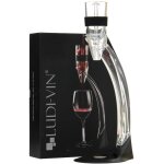 Aérateur de vin - ludi - vin - noir et transparent - avec socle - design contemporain - 1 pièce Aérateur de vin - ludi - vin - noir et transparent - avec socle - design contemporain - 1 pièce