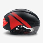 Aero casque tt contre la montre casque de cyclisme pour hommes femmes lunettes course route casque de ...
