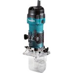 Affleureuse makita 530w 6 mm + coffret mak - pac 2 - 3712j