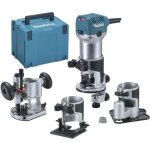 Affleureuse - dfonceuse makita rt0702cx3j (4 en 1) 8mm 710w + makpac
