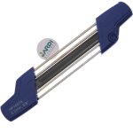 Affuteur double action pour chaine de tron�onneuse au pas de 3 / 8