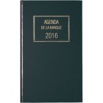 Agenda de la banque - large - 2016 - noir