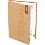 Agenda - oxford - original 2022 / 2023 - couverture pvc ouatine - 1 jour par page - 150 x 200 mm