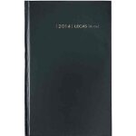Agenda journalier - carr travers - 140 x 220 mm - 1 jour / page - couverture rigide - 6 langues