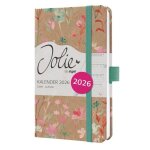 Agenda de poche jolie pure 2026green floral serenity