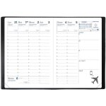 Agenda - quo vadis - randonne 2017 - 90 x 125 mm - couverture en plastique grain - mixte