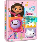 Agenda secret - kids licensing - gabby et la maison magique - avec code - d�s 5 ans