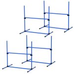 Pawhut - agility - plastique - 99x65x94cm - bleu Pawhut - agility - plastique - 99x65x94cm - bleu