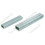 Agrafes à grillage - réf 0279 - acier galvanisé - finition galvanisée - plastifiée verte - couleur gris ... Agrafes à grillage - réf 0279 - acier galvanisé - finition galvanisée - plastifiée verte - couleur gris ...