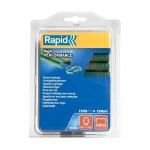 Agrafes grillage - rapid - vr22 vert - blister 1100 - pose de cl�ture - (40108807)