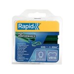 Agrafes à grillage vr16 rapid agraf plastifiées ve Agrafes à grillage vr16 rapid agraf plastifiées ve
