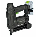 Agrafeuse - cloueuse sans fil - ribiland - rbat20 - lampe led intgre - puissance rglable - 18v