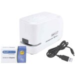 Agrafeuse �lectrique - rapesco - 626el - usb ou piles - chargement frontal - 15 feuilles