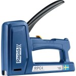 Agrafeuse manuelle - rapid - rpc4 - pour isolation - pour bricolage - pour agrafes et clous - 4 en 1 ...