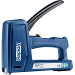 Agrafeuse manuelle - rapid - rpc7 - pour isolation - pour bricolage - pour agrafes et clous - 7 en 1 ...