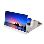 Agrandisseur dcran smartphone universel 12 hd loupe cran 3d portable pliage avec support en bois tlphone ...
