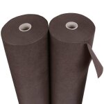 Geotextile / agrotextile contre les mauvaises herbes toile de paillage marron 50g 16m x 20m
